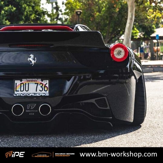 458_Italia_F1_Edition_Ferrari_exhaust_אגזוז_מערכת_פליטה_לרכב_פרארי_bavarian_motors_workshop_iPE_5