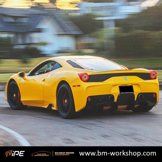 458_Speciale_Ferrari_exhaust_אגזוז_מערכת_פליטה_לרכב_פרארי_bavarian_motors_workshop_iPE_2