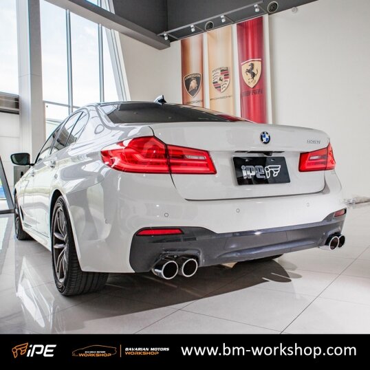 520i__525i_530i_G30_G31_bmw_exhaust_אגזוז_מערכת_פליטה_לרכב_במוו_bavarian_motors_workshop_iPE_2