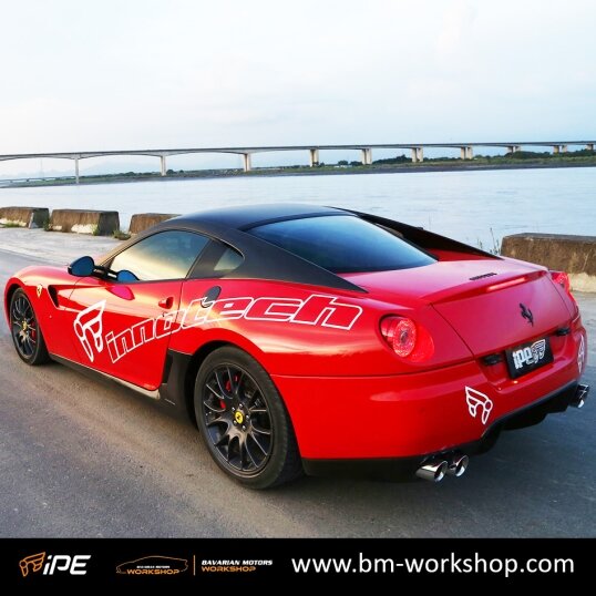 599_GTB_Ferrari_exhaust_אגזוז_מערכת_פליטה_לרכב_פרארי_bavarian_motors_workshop_iPE_65