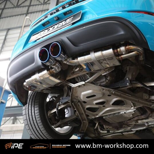 718_Boxster_&_Cayman_PORSCHE_exhaust_אגזוז_מערכת_פליטה_לרכב_פורשה_bavarian_motors_workshop_iPE_7