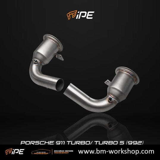 992_Turbo_S_PORSCHE_exhaust_אגזוז_מערכת_פליטה_לרכב_פורשה_bavarian_motors_workshop_iPE