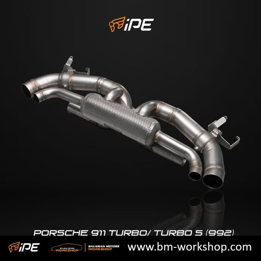 992_Turbo_S_PORSCHE_exhaust_אגזוז_מערכת_פליטה_לרכב_פורשה_bavarian_motors_workshop_iPE_2