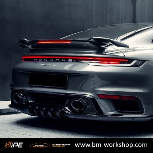 992_Turbo_S_PORSCHE_exhaust_אגזוז_מערכת_פליטה_לרכב_פורשה_bavarian_motors_workshop_iPE_7