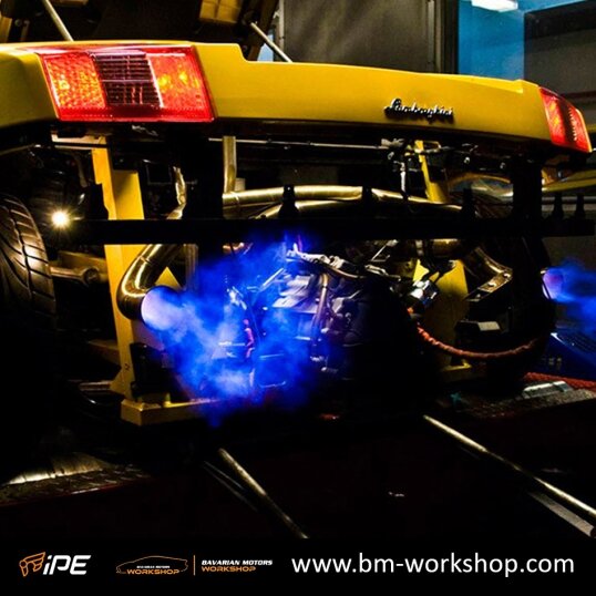 GALLARDO_Lamborghini_exhaust_אגזוז_מערכת_פליטה_לרכב_למבורגיני_bavarian_motors_workshop_iPE