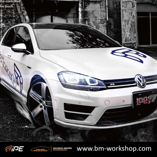 Golf_R_MK7__7.5_exhaust_אגזוז_מערכת_פליטה_לרכב_גולף__bavarian_motors_workshop_iPE_5