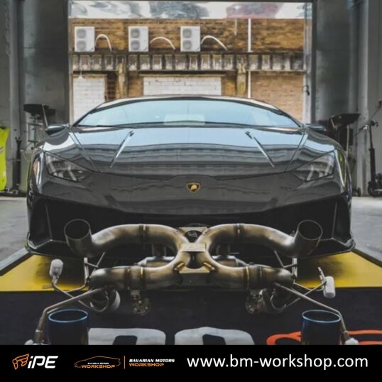 Lamborghini_Huracán_EVO_exhaust_אגזוז_מערכת_פליטה_לרכב_למבורגיני_bavarian_motors_workshop_iPE_333