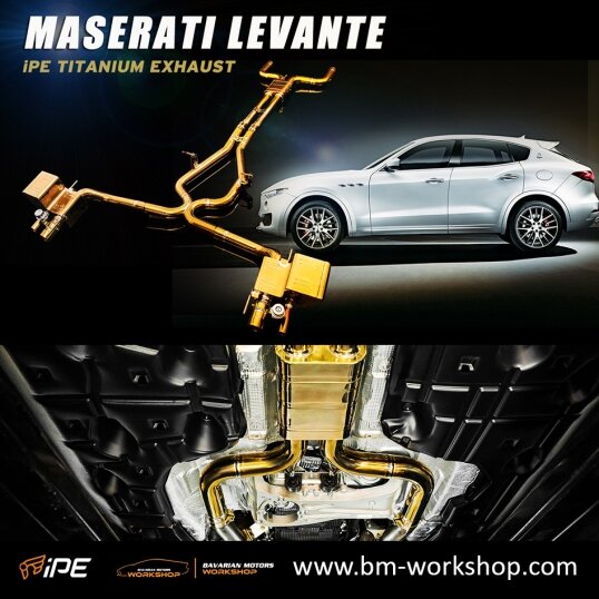 Levante_maserati_exhaust_אגזוז_מערכת_פליטה_לרכב_למזרטי_bavarian_motors_workshop_iPE