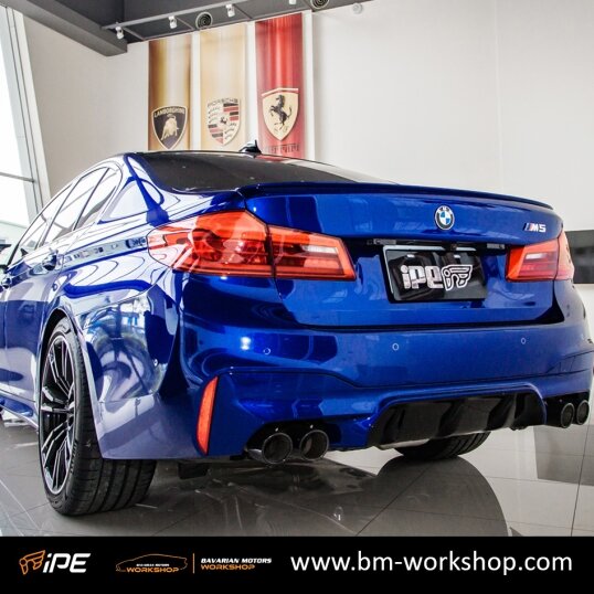 M5_F90_bmw_exhaust_אגזוז_מערכת_פליטה_לרכב_במוו_bavarian_motors_workshop_iPE