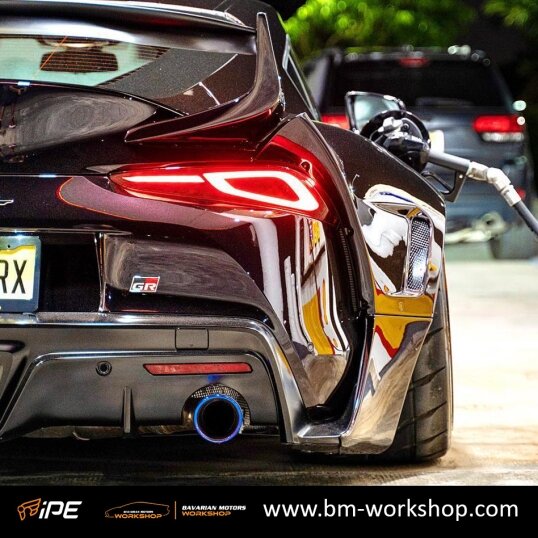 toyota_supra_exhaust_אגזוז_מערכת_פליטה_לרכב_טויוטה_סופרה_bavarian_motors_workshop_iPE_9