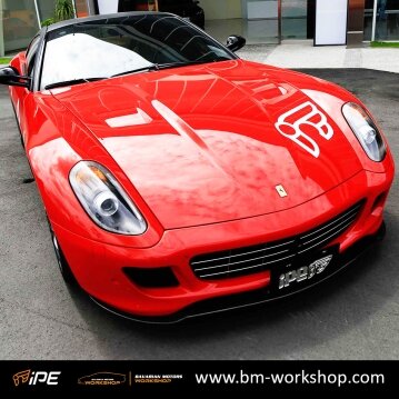 599_GTB_Ferrari_exhaust_אגזוז_מערכת_פליטה_לרכב_פרארי_bavarian_motors_workshop_iPE