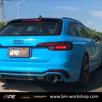 מערכת פליטה RS 4 RS5 iPE