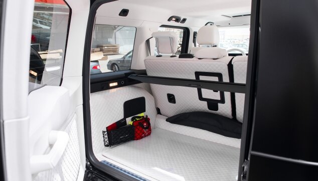 Mercedes G-class Brabus WideStar With White interior By Bavarian Motors Workshop33