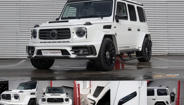 Mercedes G-class Mansory White Edition 13