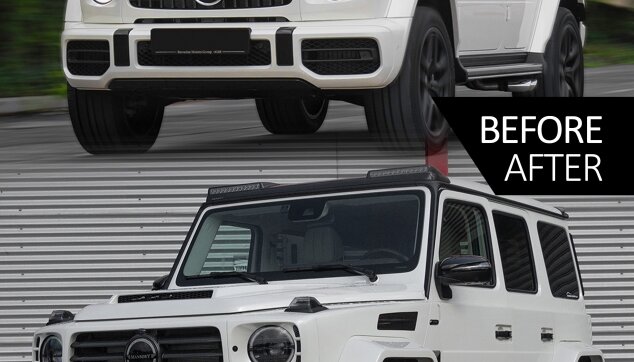 Mercedes G-class Mansory White Edition