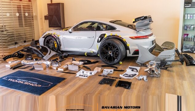 Porsche TurboS TechArt GTstreetR Edition by Bavarian motors workshop 46