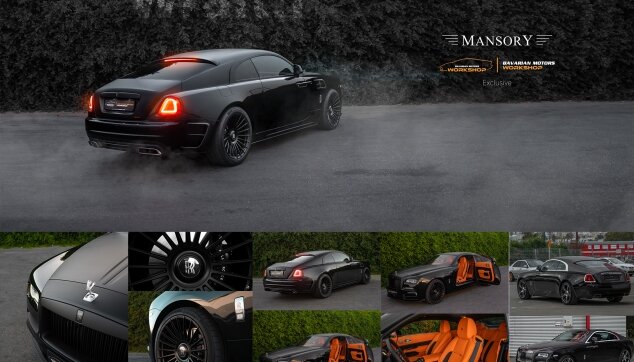 Rolls Royce Wraith Mansory Edition by bavarian motors workshop